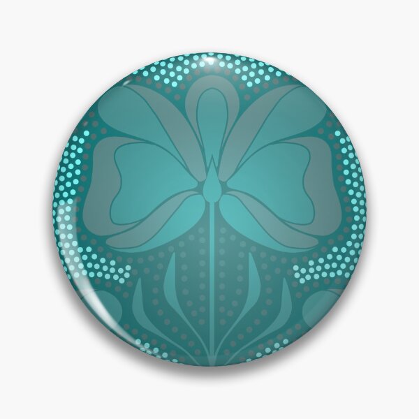 Item preview, KupuKupu [8-Aquamarine] designed and sold by Carina Parry Studios.
