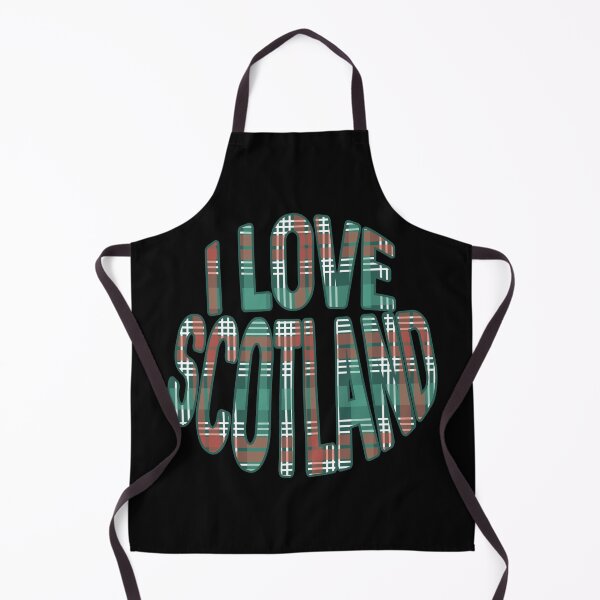 Item preview, I LOVE SCOTLAND Christmas Tartan Colour Typography Design designed and sold by MacPean.