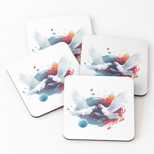 Item preview, Pigeons in the dance of love designed and sold by efkarose.