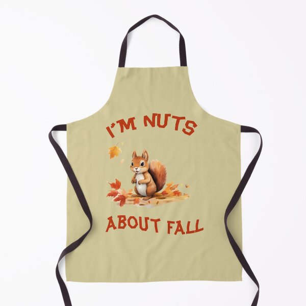 Artikelvorschau, Ich bin verrückt nach Herbst, lustiges, süßes Eichhörnchen-Design entworfen und verkauft von Jaydee001.