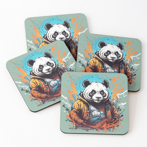 Item preview, Dapper Panda in Jacket Artistry. designed and sold by Kwanbaba21.