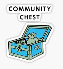 Community Chest Sticker