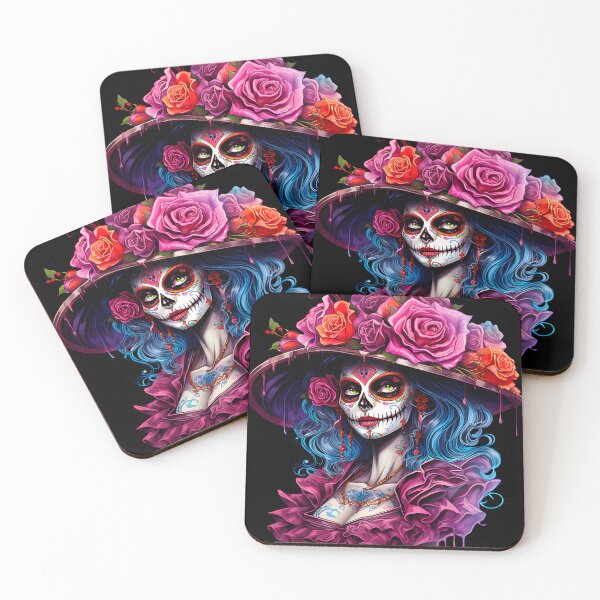Item preview, La Catrina Mysterious Beauty of the Day of the Dead designed and sold by PugD.