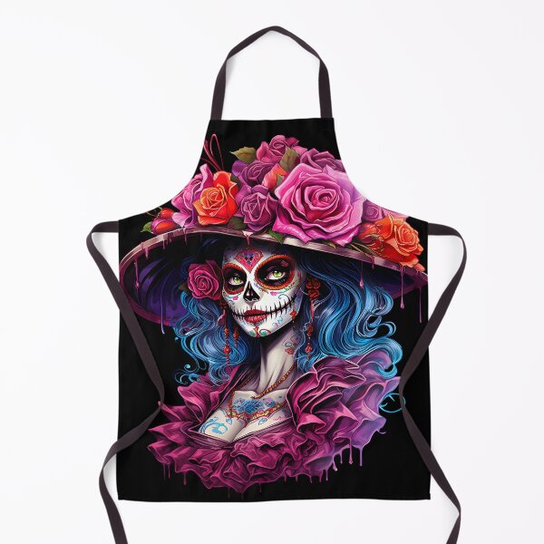 Item preview, La Catrina Mysterious Beauty of the Day of the Dead designed and sold by PugD.