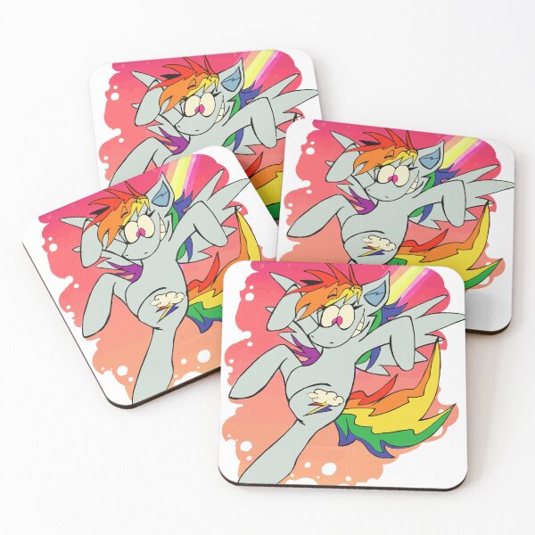 Item preview, Rainbow Dash print drawing(My Little Pony) designed and sold by CryStar-Chaos.