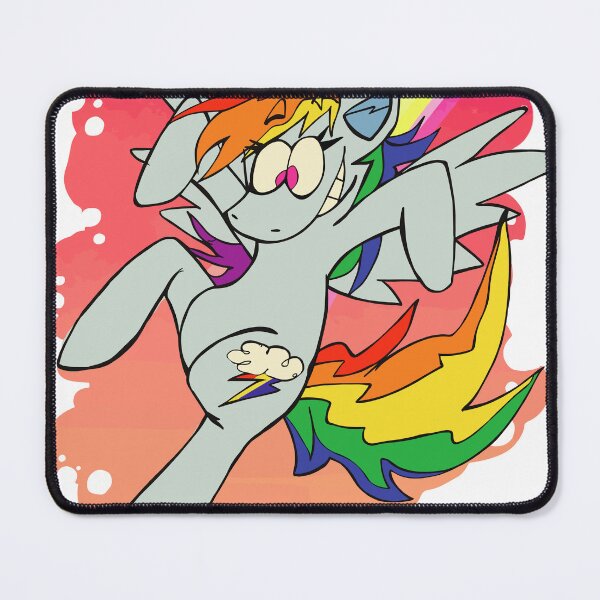 Item preview, Rainbow Dash print drawing(My Little Pony) designed and sold by CryStar-Chaos.