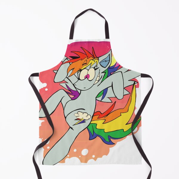 Item preview, Rainbow Dash print drawing(My Little Pony) designed and sold by CryStar-Chaos.