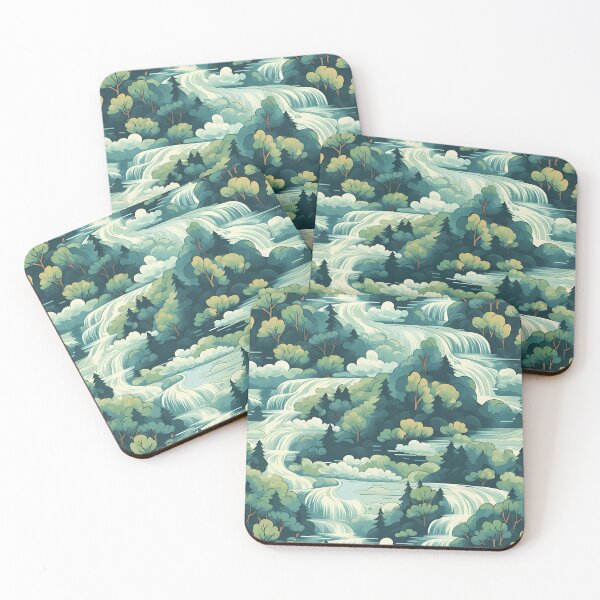 Item preview, Dreamy Valley, Seamless Pattern designed and sold by patternicco.