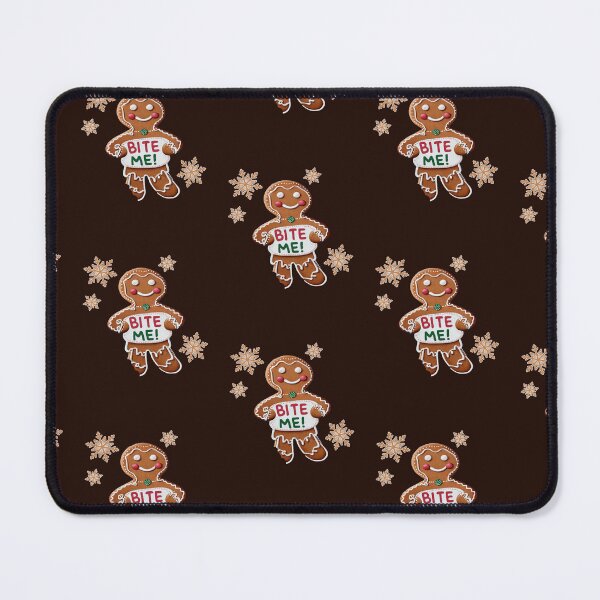 Item preview, Gingerbread Bite Me Funny designed and sold by tamdevo1.