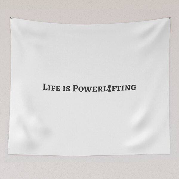 Item preview, Life is Powerlifting designed and sold by Daniel-DL.