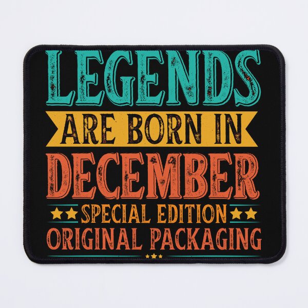 Item preview, Legends are born in December designed and sold by HofTao.