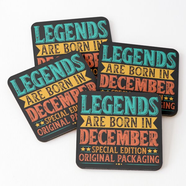 Item preview, Legends are born in December  designed and sold by HofTao.