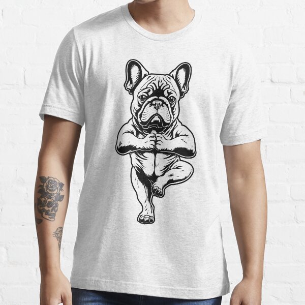 French bulldog deals yoga shirt