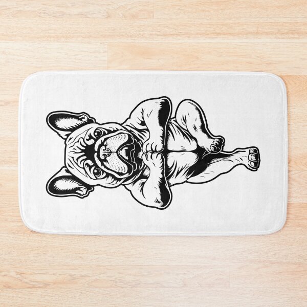 Item preview, French Bulldog Yoga Puppy Funny Dogs Tree Pose Vrikshasana designed and sold by GrandeDuc.