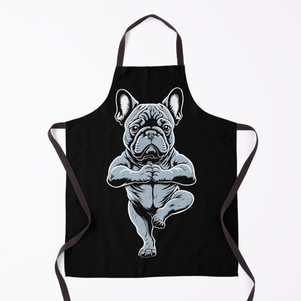 Item preview, French Bulldog Yoga Puppy Funny Dogs Tree Pose Vrikshasana designed and sold by GrandeDuc.