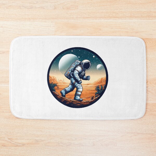 Item preview, Astronaut walking on an uninhabited planet designed and sold by Minimug.