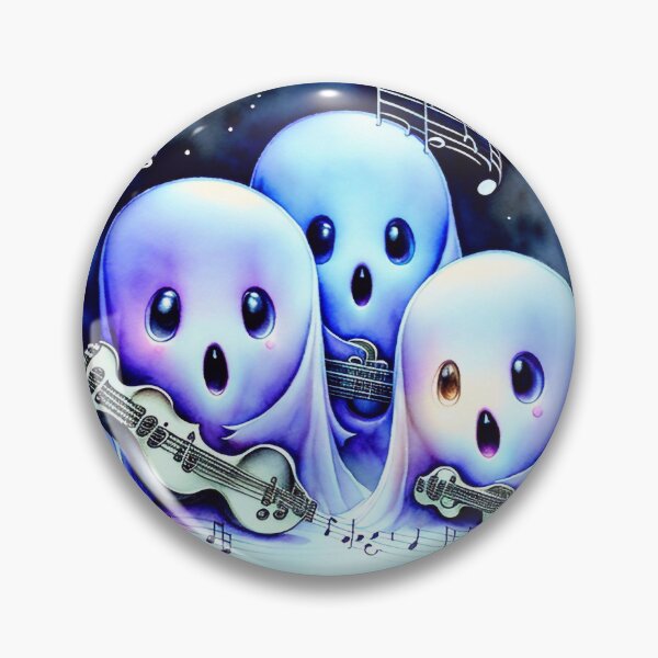 Item preview, Cute little ghosts singing designed and sold by m-y-A-I-A-R-T-.