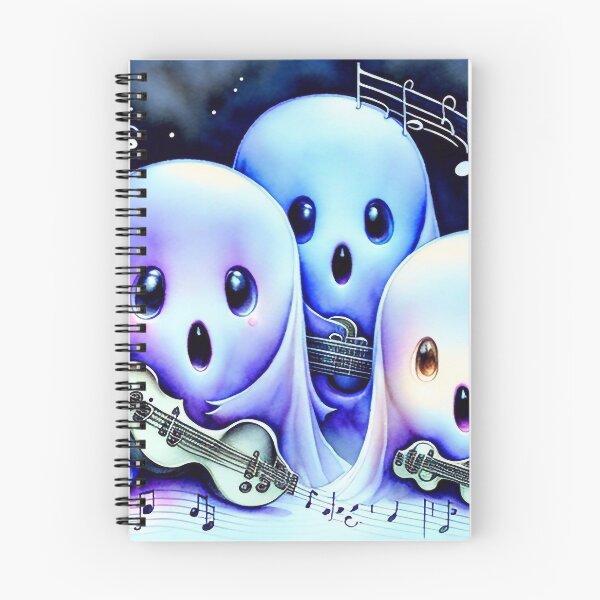 Item preview, Cute little ghosts singing designed and sold by m-y-A-I-A-R-T-.