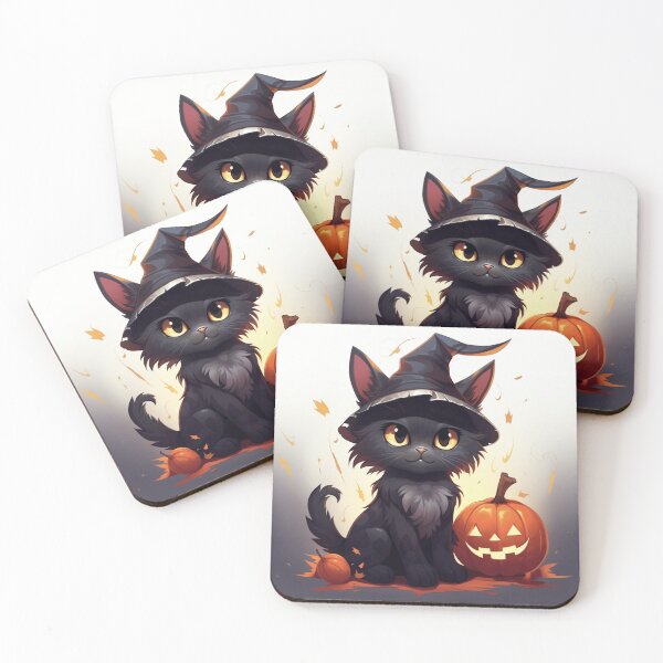 Item preview, Cute Halloween Black Cat designed and sold by Minima-Vulpes.