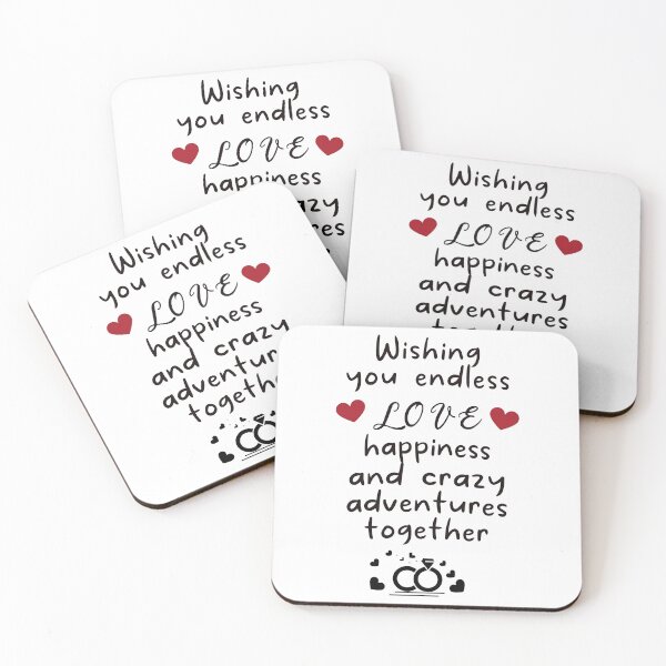 Item preview, Wedding Congratulation, Bridal Shower, Engagement Card for Friends, Wedding Shower Card for Bride And Groom designed and sold by Jesticker.