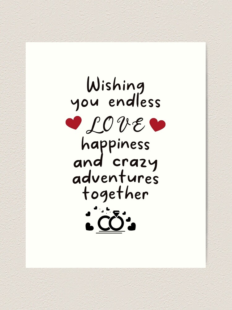 wedding-congratulation-bridal-shower-engagement-card-for-friends-wedding-shower-card-for-bride-and-groom-art-print-for-sale-by-jesticker-redbubble for Free Printable Bridal Shower Greeting Cards Wedding Congratulation, Bridal Shower, Engagement Card for Friends, Wedding Shower Card for Bride And Groom