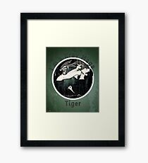 Martial Arts MMA Krav Maga Tiger Framed Print