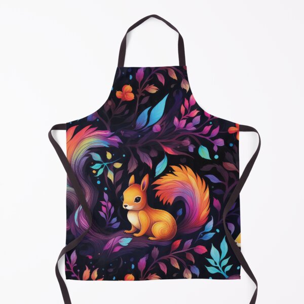 Item preview, Rainbow Squirrels Pattern designed and sold by SpectrumConnect Designs.