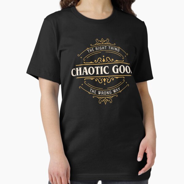 Item preview, Chaotic Good The Right Thing the Wrong Way Funny designed and sold by pixeptional.