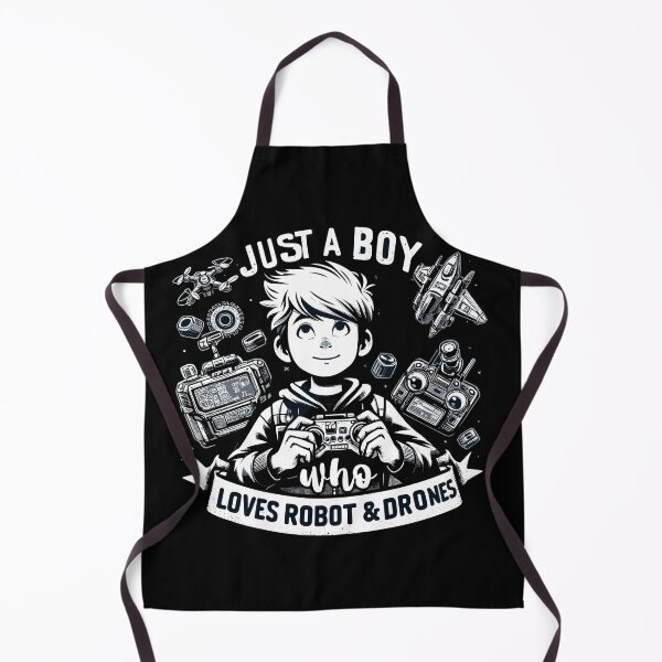 Item preview, Just a boy who loves drones and robots designed and sold by mwebba2005.