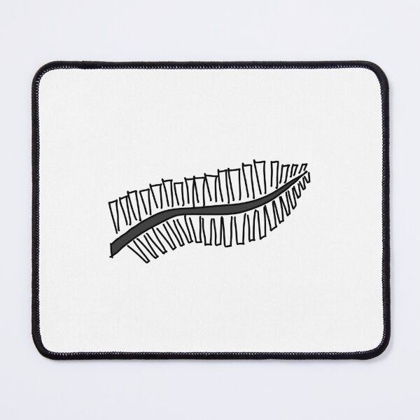 Item preview, New Zealand Silver Fern (black version) designed and sold by rwamu.