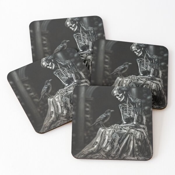 Item preview, Haunted raven digital artwork designed and sold by The Chaotic Muse LLC.