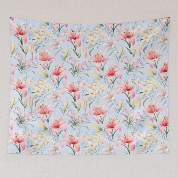Item preview, Graceful Lilies in Watercolour designed and sold by Artistryyyy.