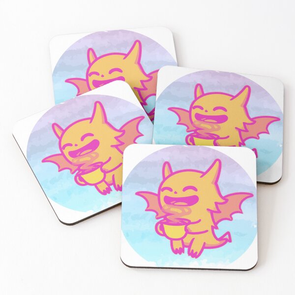 Item preview, Caffeinated lil devil - Neon designed and sold by ephemeragrrl.
