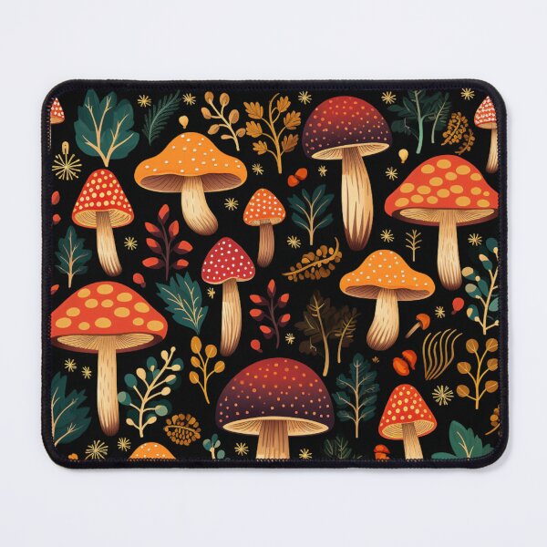 Item preview, Wild autumn forest mushrooms designed and sold by PawelNature.