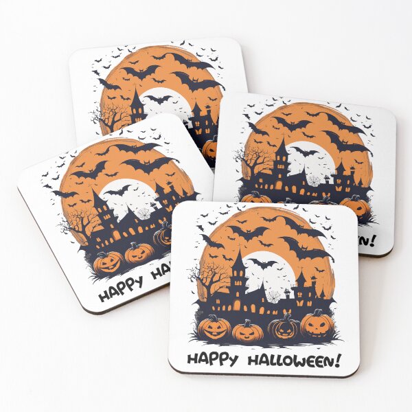 Item preview, A Halloween Night with happy halloween designed and sold by overheadclick.