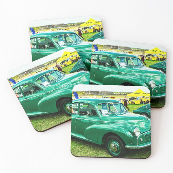 Item preview, Front of a green Morris Minor, 1953 designed and sold by Graham Cornall.