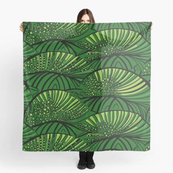 Item preview, Green African Ankara Pattern designed and sold by SideSignal.