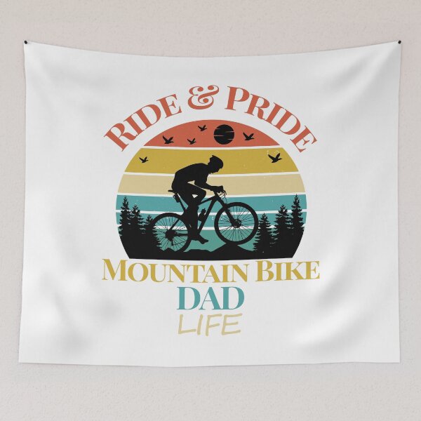 Item preview, Mountain Biking Dad - Mountain Bike Dad Life designed and sold by PlayfulMuse.