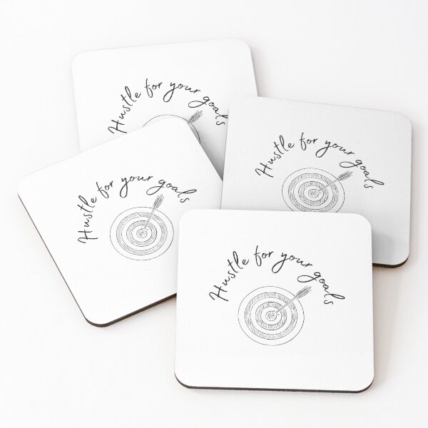 Item preview, Hustle for Your Goals Inspirational Art for Success designed and sold by IssaraStudio.