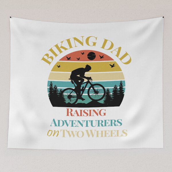 Item preview, Mountain Biking Dad - Raising Adventurers on Two Wheels designed and sold by PlayfulMuse.