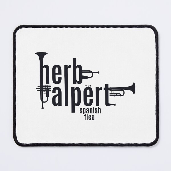 Item preview, Herb Alpert Tribute - Iconic 'Spanish Flea' Trumpet Tee designed and sold by Boogosh.