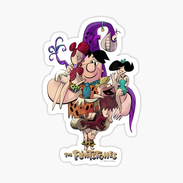 Fred Flintstone Stickers for Sale