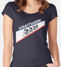 KRAFTWERK - TOUR DE FRANCE Women's Fitted Scoop T-Shirt