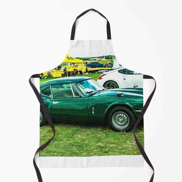 Item preview, Front of a green Triumph GT6 designed and sold by Graham Cornall.