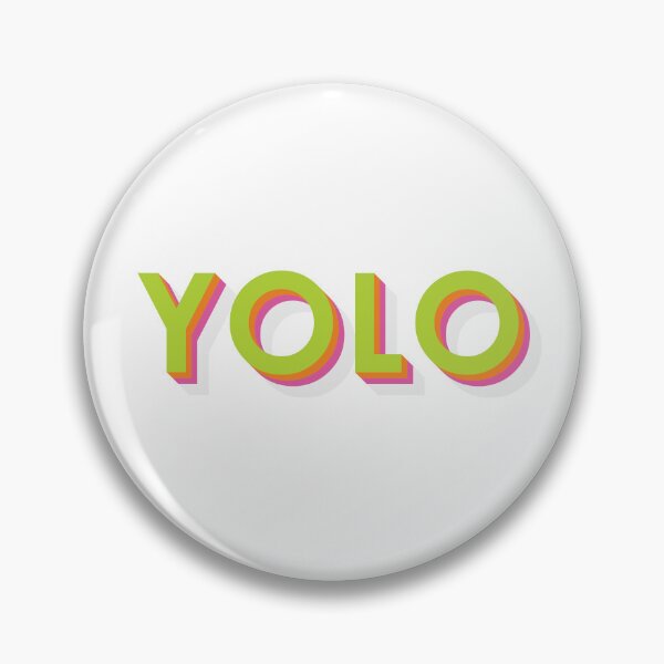 Item preview, YOLO designed and sold by greenpandaprint.