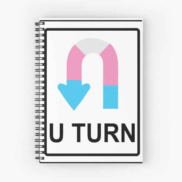 Item preview, U Turn Transgender Sign Design  designed and sold by Danny Lee’s Tees.