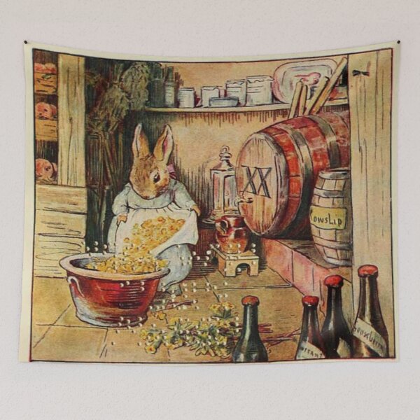 Artikelvorschau, Beatrix Potter Kinderzimmer-Illustrationen mit Kaninchen entworfen und verkauft von tomorrowsart.