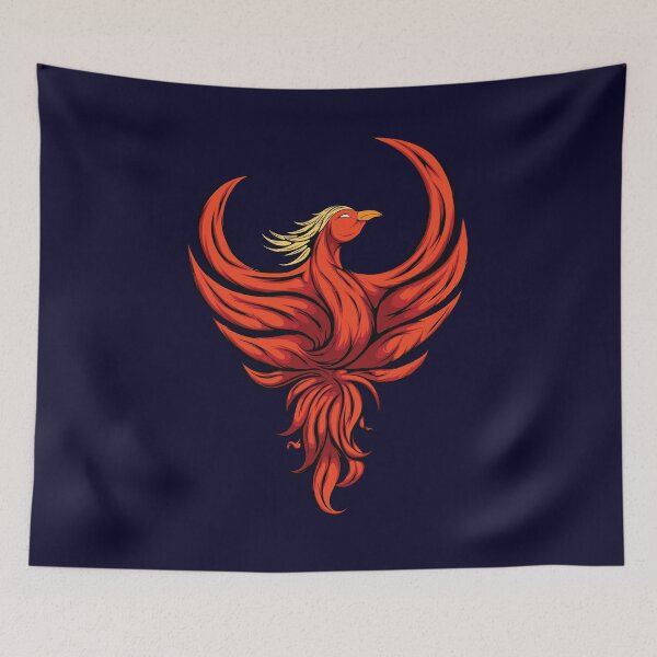 Item preview, Phoenix Illustration designed and sold by Eddykholokholo.