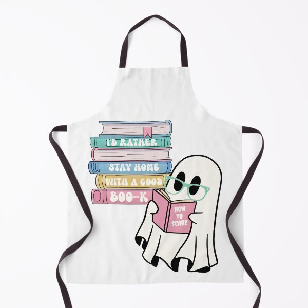 Item preview, I'd rather stay home with a good Boo-k. Nerdy Ghost designed and sold by Fr0mtheMachine.