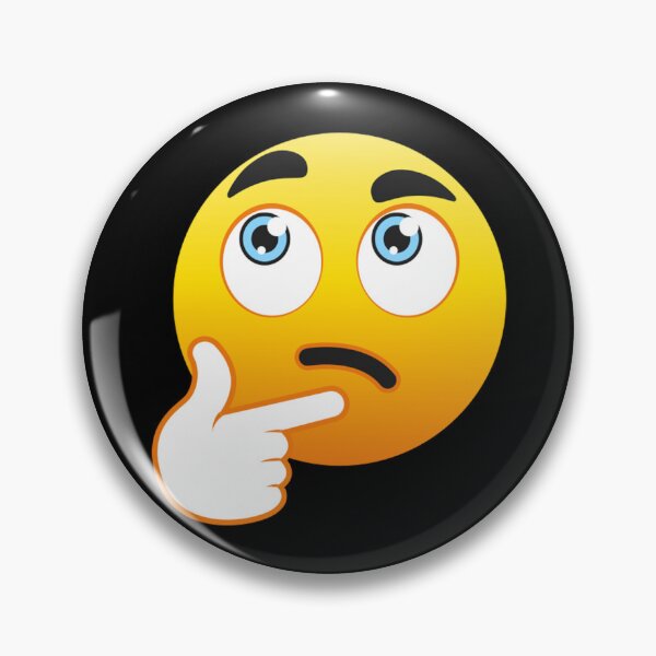 Item preview, Thinking emoji - designed and sold by Marina dby.